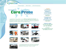 Tablet Screenshot of coreprobe.com